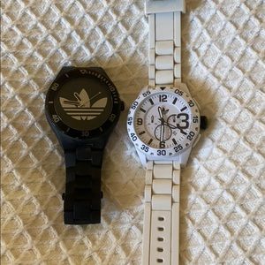 Set of Two Men/unisex  adidas watch